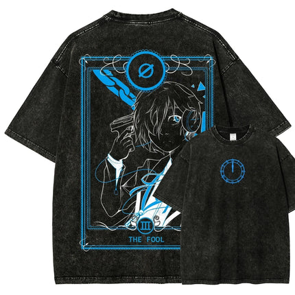 Persona 3 Reload Washed Tshirt personality Clothes Suitable for all seasons Plus Size Unisex Streetwear high quality hot product