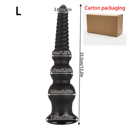Long Big Anal Beads Butt Plug Long Butt Plug Anal Training Expansion Anal Dilator For Women Man Gay Soft Anal Massager Sex Toys