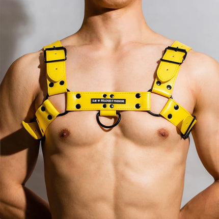 Sexy Men Harness BDSM Bondage Sex Toys For Couples Body Lingerie Fetish PU Erotic Accessories Gay Corset Top Lenceria Hombre