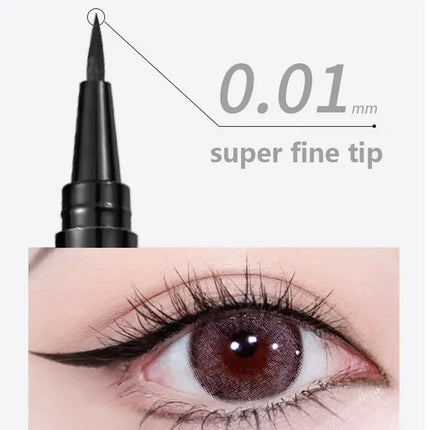 Waterproof Eyeliner Sweat Proof Long Lasting Beauty Make Up Tool Women Quick Dry Not Blooming Liquid Eyeliner Pen Eyes Makeup