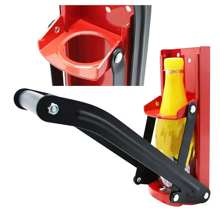 Can Crushers for Recycling 16 oz Heavy Duty Metal Can Crusher Wall Mounted Soda & Beer Can Smasher for Recycling w Bottle Opener