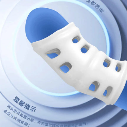 3PC/8/10PCS Penis Rings Foreskin Corrector Resistance Ring Delay Ejaculation Couple Cock Rings Adult Game Shop Sex Toys For Men