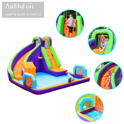 Moonwalk Moon Kid Bouncer Slide Commercial Inflatable Jump Bouncy Castle Bounce House Combo TOP Unisex