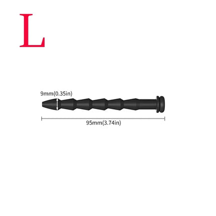 Reusable Long Hollow Silicone Urethral Catheter Male Dilator Plug Adult Pleasure Toys for Men