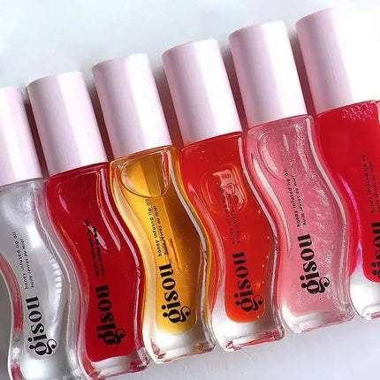 Gisou INS Popular Moisturizing Lip Balm Original Lip Oil Care of the Lip Benetitnt for Lips Plumping Exfoliating Cherry Gloss