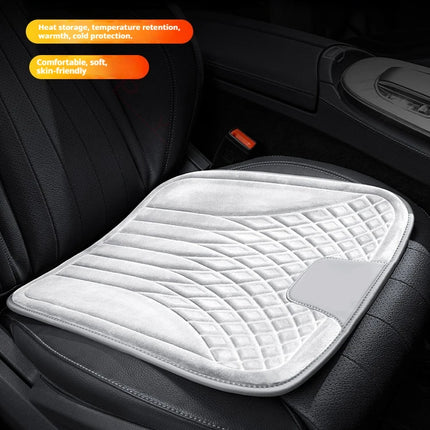 For VW Volkswagen POLO Tiguan R line Rline Flannel Car Seat Cushion, Non-Slip All-Season Auto Cushion Pad