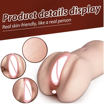 Pocket Pussy Artificial Vagina Male Masturbator Men's Sexual Masturbation Toy Penis Enlargement Adult SexToy Intimate Adult Good