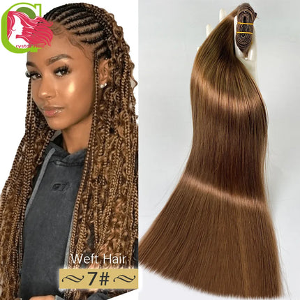 Super Full Drawn Vietnam Weft Hair Highlight Color Human Hair Bundles bone Straight Hair Weave Mixed Color Piano Color Bundles