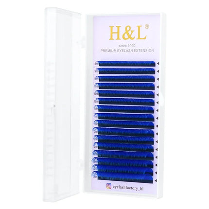 Color Lashes Violet Blue Brown Green Red White Pink Yellow Eyelash Extensions Individual Colored Eyelashes False Mink Eyelashes
