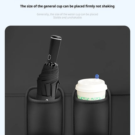 The multi-functional leather storage case for car water cups is suitable for VW Volkswagen Polo Tiguan Passat Golf Jetta Lavida