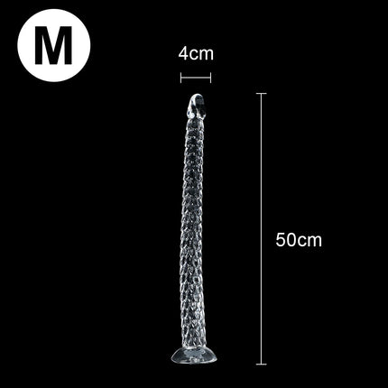 40-60cm Scaly Long Dildos For Women Vaginal Toys Anal Plug Men Butt Dilator Artificial Penis Female Masturbator Sex Whips Adults