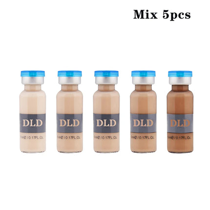 Korea 5ml BB Cream Glow Ampoule Starter Kit Semi-permanent Niacinamide Foundation Concealer Moisturising Cream Skin Care