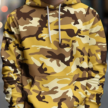 multicolored Camouflage Pattern 3D Printed Men Hoodie Casual Women Tops Tracksuit Outfits Autumn Fashion Casual Men's Clothing