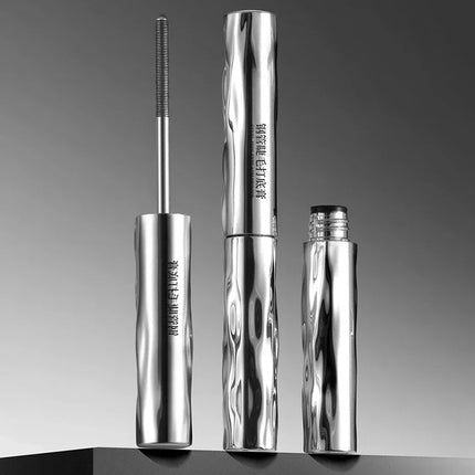 Waterproof Silk Fiber Mascara Metal Iron Lashes Black Long Curling Non-clumping Eyelash Extensions Cosmetic Makeup for Eyes