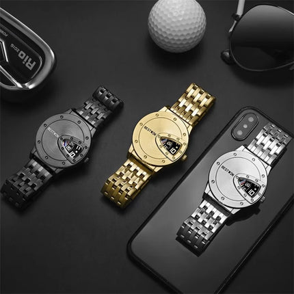 BESTWIN Luxury Brand Trend Cool Men's Wrist Watch Stainless Steel Technology Fashion Quartz Watch For Men Relogio Masculino 2023