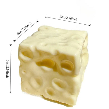 Cheese Cream Squishy Ball Vaseline Filler Handmade Slow Rebound Fidget Toy Soft Squeeze Stress Relief  stress reliever toys