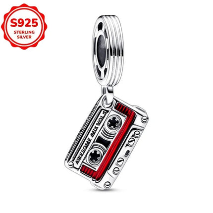 TOP 925 Sterling Silver Marvel Anime Avengers Lron Man Helmet Charms Fit Original Bracelet Womens Pendant Beads Jewelry Hot Gift