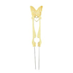 Double needle yellow