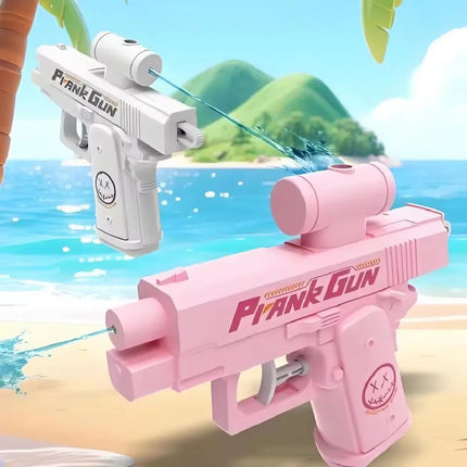 Handheld Manual Water Gun Prank Two-Way Spray Watergun Toys Summer Outdoor Beach Swimming Pool Water Pistol Toy For Children