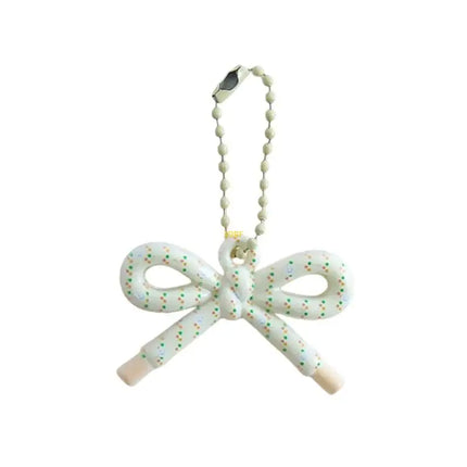Whimsical Resin Bowknot Strand Trendy DIY Craft Supply For Jewelry Making Bag Decors
