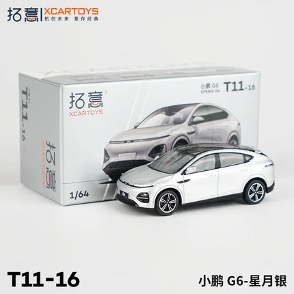 XCARTOYS 1:64 Scale XPeng G9 G6 X9 Series Alloy Car Model Diecast Simulation Original Design