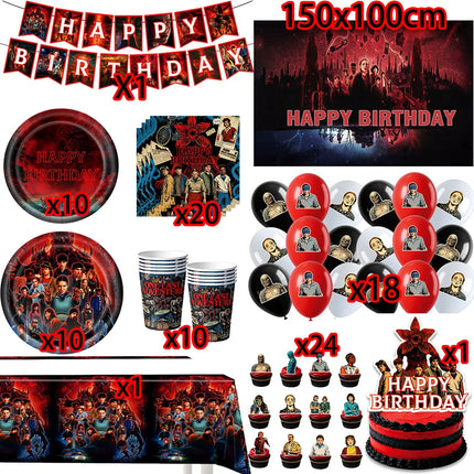 Birthday Party Balloon Decorations HOT Disposable Plates Tablecloths Kids Gifts Baby Shower Supplies