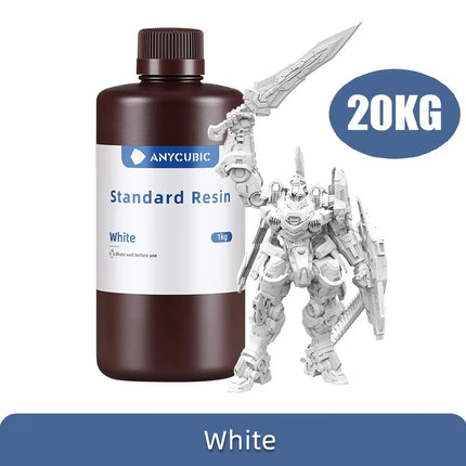Anycubic 10KG 405nm UV Resin LCD 3D Printer High Precision Photosensitive Resin Printing Material Standard Resin For Photon Mono