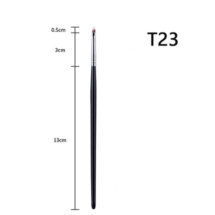 T22 Fine Eyeliner Makeup Brush Liquid Gel Eyeliner Brush Precision Thin Long Eyeliner Brush Professional Eye Liner Makeup Tool