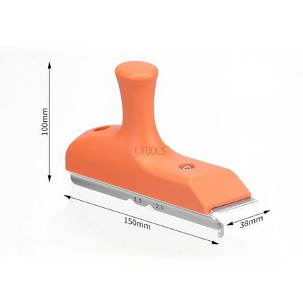 Right Angle/arc Universal Trimming Knife Woodworking 3-in-1 Edge Deburring Scraper Precision Wood Board Mini Chamferer Tools