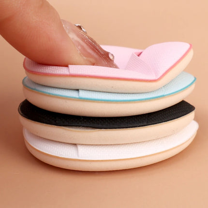 150pcs Mini Finger Puff Foundation Small Air Cushion Powder Sponge Face Concealer BB CC Cream Cosmetic Applicator Makeup Tools