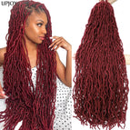 #Burgundy / 18inches / 1pack (21strands)