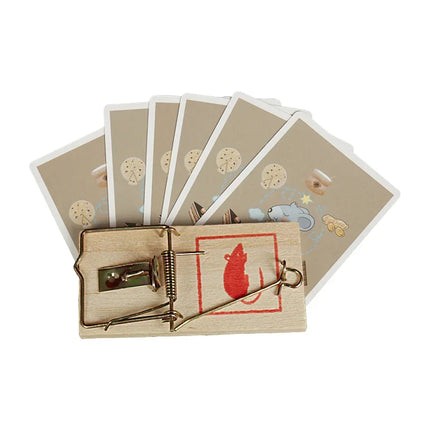 Mouse Traps Find Cards Prediction Close Up Street Magic Tricks Prophecy Seach Playing Cards Magic Props Illusion Mentalism