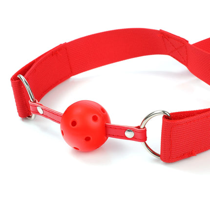 Behind The Back Handcuff Mouth Gag Harness Restraints With Metal Anal Hook Kinky BDSM Bondage Erotic Products For Adult Games
