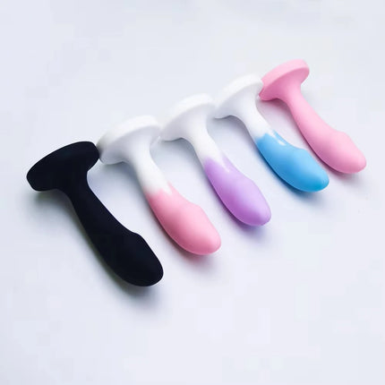 3 color Silicone Anal Plug 3 Sizes Butt Plug Crystal Base Analplug Sex Toys For Woman Men Anal Toys Anal Dildo Adult Toys