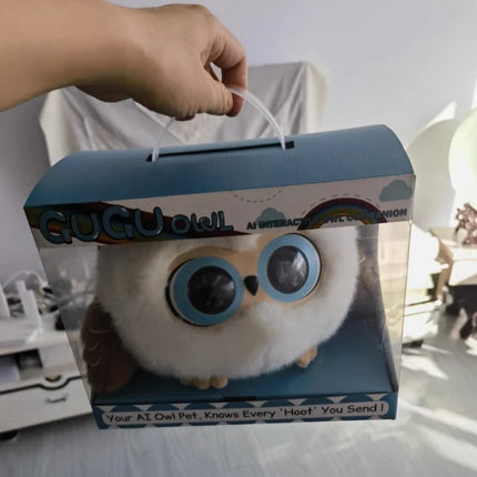 Owl Ai Smart Toy Voice Conversation Companion Doll Children'S Enlightenment Toy Educational Growth Gift For Boys And Girls