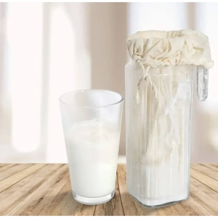 Reusable Cheese Cloth Filter Bags for Tea Yogurt Cold Brew Milk Tea Strainers Soap Herbs Spice Strainers Muslin Drawstring Bags