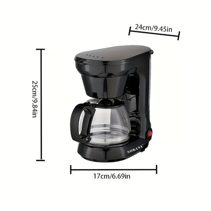 Coffee Machine Automatic 110v-240Vdrip Coffee Machine American Milk Tea Machine Coffee Pot
