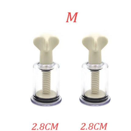 Nipple Sucker Enhancer with Nipple Clips Clitoral Stimulation Toy Soft Silicone Intimate Foreplay Pleasure Tool for Women  18+