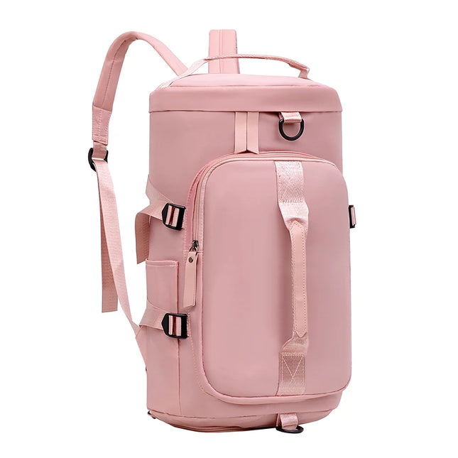 Largecapacity sports fitness bag,suitablefor short trips,yoga training,can be carried on one shoulder,by hand,or across the body