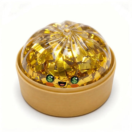 2026 Viral Mystery Box Glitter Dumpling Squishy Secret Golden Edition Soft Squeeze Portable Desk Accessory Creative Gadget Gift