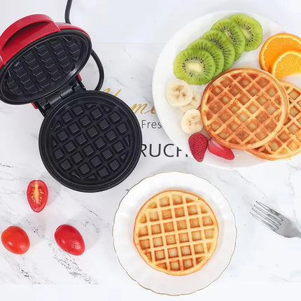 Electric Mini Waffles Maker Machine Kitchen Cooking Appliance for Kids Breakfast Dessert Pot Small Fried Eggs Cake Oven