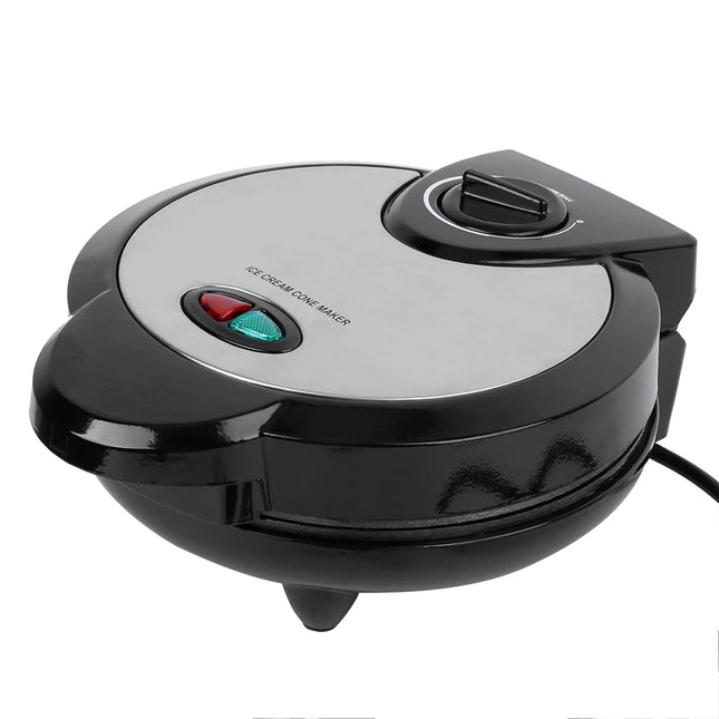 Electric Egg Roll Maker Waffle Baking Pan Ice Cream Cone Machine for Home