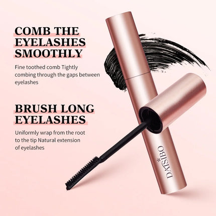Eyelashes Lengthening 4D Mascara - Lengthening, Thickening, Waterproof, Sweat-Resistant, Silky Lash,Non-Smudging, Easy to Remove