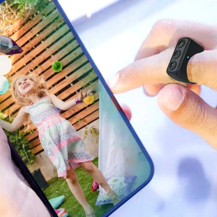 Mobile Phone Remote Control Scrolling Finger Bluetooth Camera Controller Automatic Page Turner Selfie Stick Camera Controller