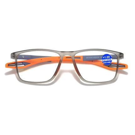 Elastic TR90 Reading Glasses Vintage Flexible Anti Blue Light Far Sight Eyeglasses Women Men Retro Presbyopia Sports Eyewear