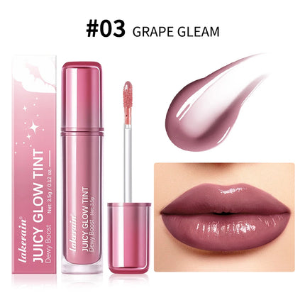 Lakerain Juice Mirror Water Light Lip Glaze Sugar Version Moisturizing Mirror Dudu Lip Gloss Hydrating Lip Gloss Female Cosmetic