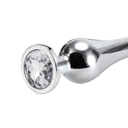 Mini Sexy Metal Wear Outside Stainless Steel Anal Plug Dilator Adult Couple Masturbator Alternative Butt Plug For Men Women Gay