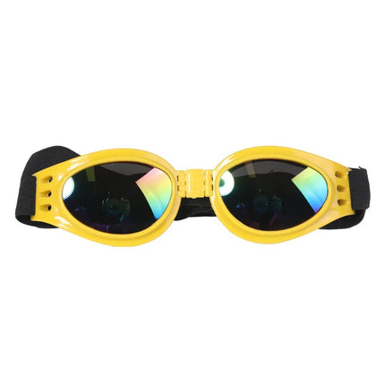 Pet Adjustable Dog Goggles Sunglasses Anti-UV Sun Glasses Eye Wear Protection Black Widely Used Dog Sunglasses Pet Dog Supplies