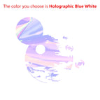 Holographic Blue / Width of 28cm