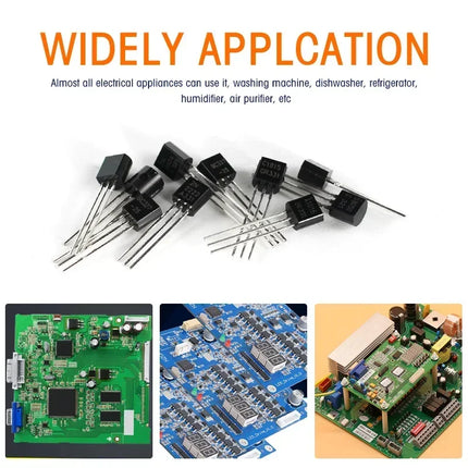100PCS 2N2222 Transistor TO-92 2N2907 2N3904 2N3906 A1015 BC327 BC337 C1815 S8050 S8550 PNP NPN Transistors Kit